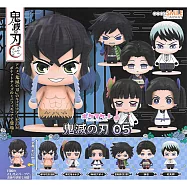 【日本正版授權】全套6款 口袋公仔系列 鬼滅之刃 05 扭蛋/轉蛋 公仔/模型 栗花落香奈乎/神崎葵 148208