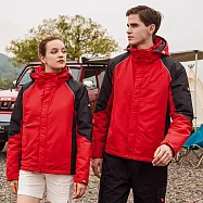 【KISSDIAMOND】特級超抗寒保暖北極絨衝鋒外套(KDFJ-2089) 2XL 男女款/大紅