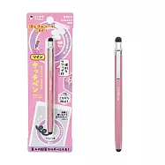 KUTSUWA 六角鉛筆型雙頭觸控筆 粉紅