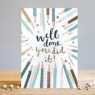 【LOUISE TILER】Well Done Pencils 感謝卡#SS014