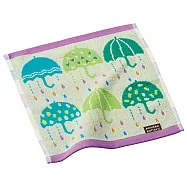 【日本丸真】PorukkaPattern葡萄牙製北歐插畫創意洗臉巾 (雨傘)