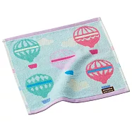 【日本丸真】PorukkaPattern葡萄牙製北歐插畫創意洗臉巾 (熱氣球)