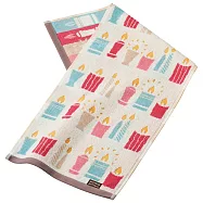 【日本丸真】PorukkaPattern葡萄牙製北歐插畫創意毛巾 (蠟燭)