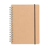 [MUJI無印良品]上質紙雙環筆記本(點狀方格)/附帶.70張.A6