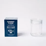 【日本星硝】Charmy Clear "TOUGH"系列密封玻璃罐(420ml)