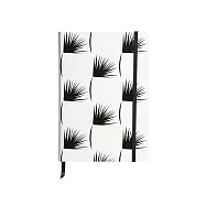 【Clairefontaine|高田賢三】 硬皮側掀筆記本_A5_14,8 x 21 cm_80 張_象牙白_90g_含束帶,書籤,口袋_ 草