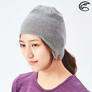 ADISI 美麗諾針織遮耳保暖帽 AH21043 / 城市綠洲 (帽子 毛帽 針織帽 保暖帽) 麻花灰