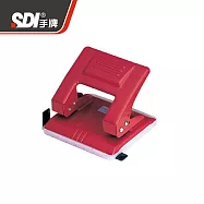 SDI 0822B 雙孔打孔機(附刻度尺) 紅