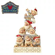 【正版授權】Enesco 七矮人 疊羅漢 聖誕塑像 公仔/精品雕塑/塑像 七個小矮人 白雪公主 迪士尼 Disney