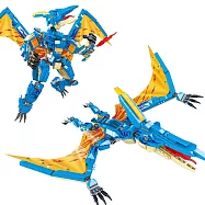 【雙象 積木】9083 翼龍/恐龍機甲二合一