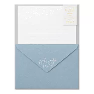 MIDORI 燙金信封信紙組- 滿天星