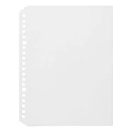【MUJI 無印良品】補充用透明袋/A5.20孔.10入