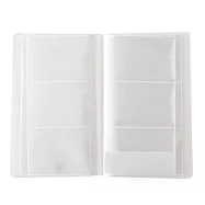 【MUJI 無印良品】聚丙烯票卡夾/側入式收納.3段.180個口袋半透明