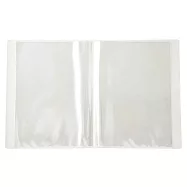 【MUJI 無印良品】聚丙烯軟質內頁透明資料夾/A4.20口袋