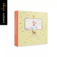 珠友 PY-12015-C 12K3孔小木馬寶寶相本/新生兒成長相簿禮盒-自黏/15張 04親親