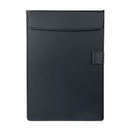 【ABEL】A4多用途皮革板夾 -黑色