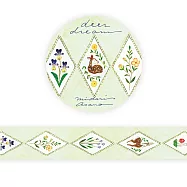 表現社 透明玻璃紙膠帶 Deer dream