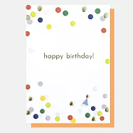 Caroline Gardner 英國進口生日小卡- 彩虹點點生日