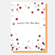 Caroline Gardner 英國進口母親節小卡- 一天的女王