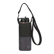《TRAVELON》收納水壺袋 | 水瓶袋 手搖杯袋 飲料杯袋 環保杯袋 - 黑
