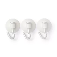 【MUJI 無印良品】鋁製掛鉤/吸盤式/小/3入