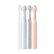 【MUJI 無印良品】聚丙烯牙刷4色組/全長