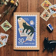 30天倒數計畫本 [黑貓]