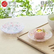 【ADERIA】日本製津輕系列手作櫻花款對盤組(10x10x1.8cm)