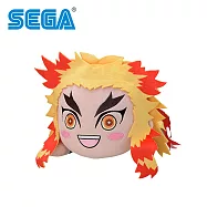 【日本正版授權】鬼滅之刃 煉獄杏壽郎 趴姿玩偶 30cm 娃娃/大趴娃/大趴趴 - 開口笑款 962158B