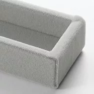 【MUJI 無印良品】灰絨內盒/小物用(可對應壓克力項鍊耳環收納/左右對開型)