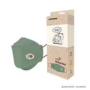 【LINE FRIENDS X 台歐】地球日款 KF94 韓版立體醫療口罩 8入/盒