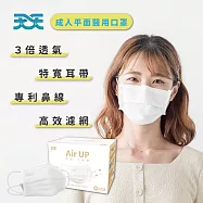 【天天】成人平面口罩 白色(50入/盒)