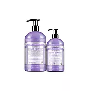 布朗博士 薰衣草舒緩蜜糖沐浴露 24oz/710ml+12oz/355ml 家用旅行組 薰衣草舒緩