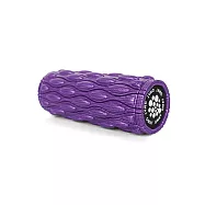 【QMAT】33cm運動滾輪 台灣製(按摩滾筒 瑜珈柱 放鬆滾輪 瑜珈滾筒) 單色紫