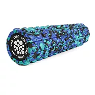 【QMAT】50cm加長型極汗動滾輪 台灣製(運動放鬆滾輪 瑜珈柱 瑜珈滾筒 Foam Roller) 毛怪綠