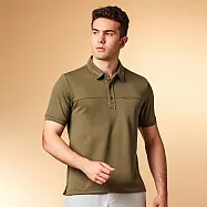 【ST.MALO】專利銀纖維IONIC+抗菌除臭紳士POLO衫-2240MP- 3XL 墨綠色