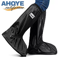 【Ahoye】全方位高筒厚底雨鞋套 (男女款) 防水鞋套 膠鞋套