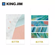 【HITOTOKI】KITTA 隨身攜帶和紙膠帶 Clear透明 玻璃1(沖田奈央設計款)