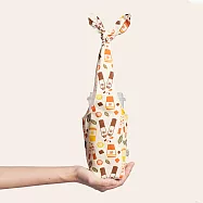 【署茗職茶&times;印花樂】聯名企劃 - 飲料袋 隨行兔耳袋