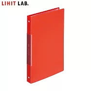 LIHIT LAB N-8501 A4 30孔15入活頁式資料本( soure ) 紅色