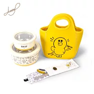 【Hiromimi】LINE FRIENDS 不鏽鋼保鮮碗 莎莉款