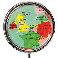 《Rex LONDON》迷你旅用藥盒 | 藥盒 分裝盒 分藥盒 - 地圖