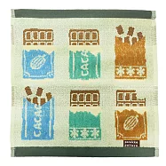 【日本丸真】PorukkaPattern葡萄牙製北歐插畫創意洗臉巾 (巧克力)