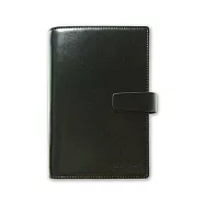 【DATA MATE 萬用手冊】DM-728L 米蘭都會 A6尺寸 6孔活頁夾- 黑色