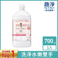 LION日本獅王 趣淨敏弱肌專用洗手慕斯補充瓶 700ml