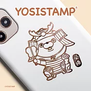 YOSISTAMP/呦嘻百分百-金屬貼紙 將軍