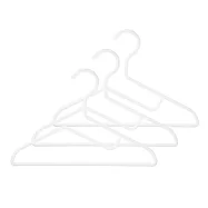 【MUJI 無印良品】聚丙烯洗滌用衣架/3支組/約寬33cm