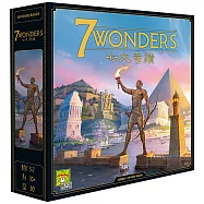 Asmodee艾賜魔袋桌遊 / 七大奇蹟 (新版) (中文版 ) 7 WONDERS V2