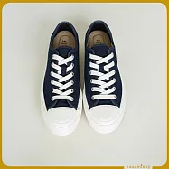 【花見小路】全新帆布鞋革命/輕風鞋/超輕量/休閒鞋/ EU36 /藍色