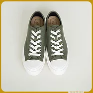 【花見小路】全新帆布鞋革命/輕風鞋/超輕量/休閒鞋/ EU42 /綠色